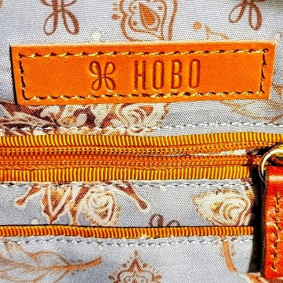 NWT HOBO CLIFF In Rare Dusty Blue Pebbled Leather Backpack Wanderlust Lining - Picture 3 of 7